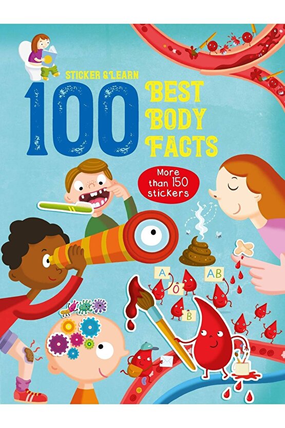 100 Facts Sticker And Learn: Best Body Facts