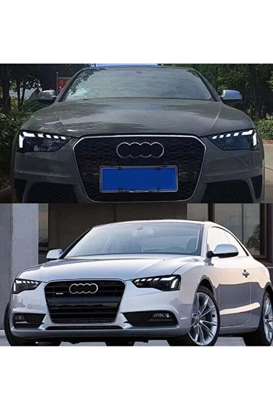 Audi A5 B8 Ön Far Lambası B9.5 Model Full Ledli 2012  2016