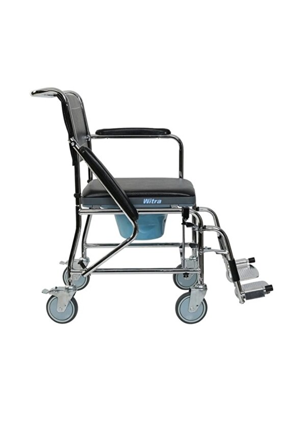 Ithal Banyo Arabası Tekerlekli Klozet Banyo Sandalyesi Tekerlekli Sandalye