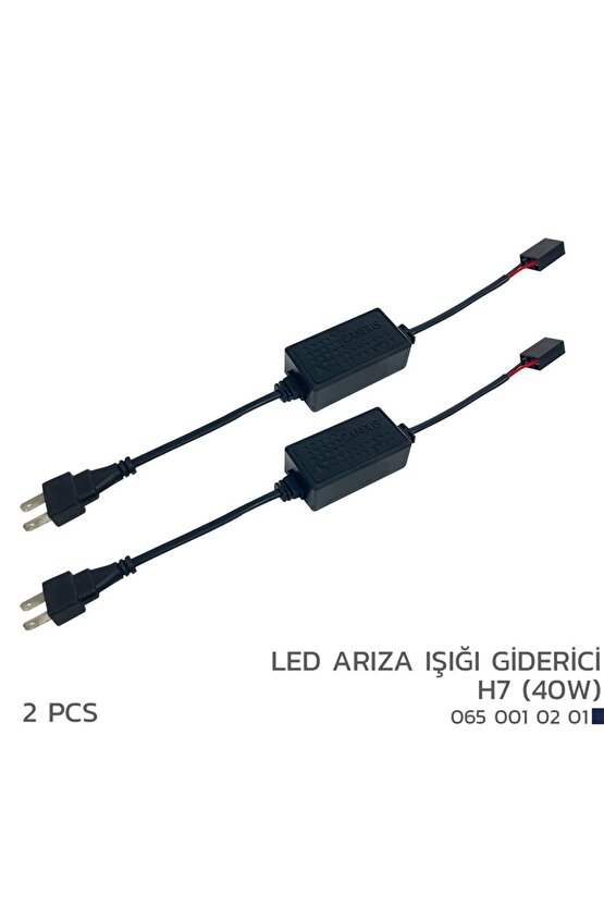 Led Arıza Işığı Giderici Canbus Aparatı Aparatı H7 (40W) 2 Adet