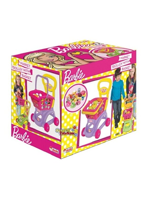Barbie Oyuncak Market Alışveriş Arabası Ücretsiz Kargo