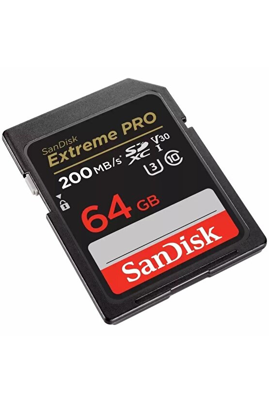 Extreme Pro 64gb 200mbs Sdxc Hafıza Kartı