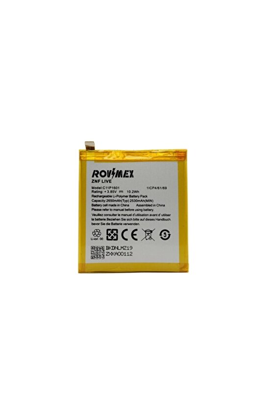 Asus Zenfone 3 (ze552kl) Rovimex Batarya Pil