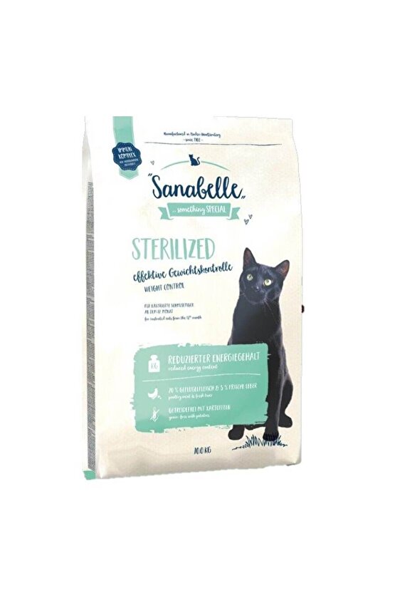 Sterilised Kısırlaştırılmış Kedi Maması 10 Kg