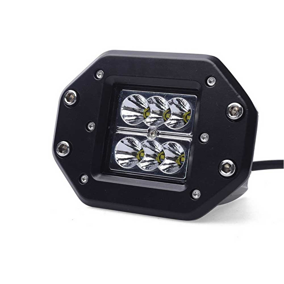 Offroad sis lambası 6 Led 18w  LASS318