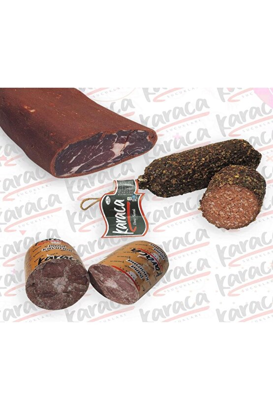 Osmanlı Sucuk 500 gr Antrikot Pastırma 500 gr Blok Dana Kavurma 500 gr