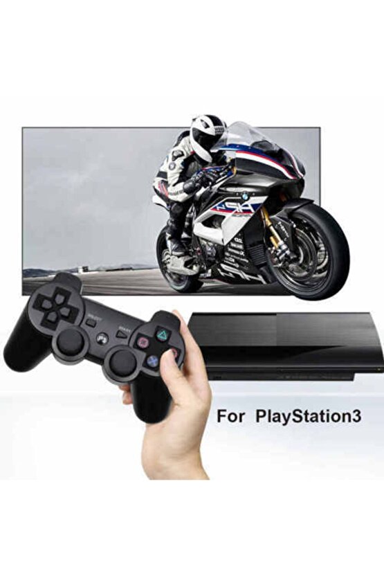 Ps3 Oyun Kolu Joystick Kablosuz Kol Wireless Playstation 3 Uyumlu