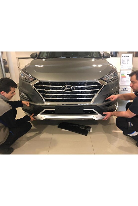 Hyundai Tucson Ön Arka Tampon Koruması Difüzör 2018 2019 2020 1.6 (KALIN TİP)