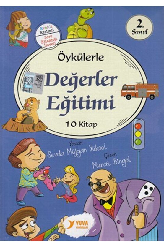 Yuva 2. Sınıf Öykülerle Değerler Eğitimi Serisi (10 Kitap Takım)