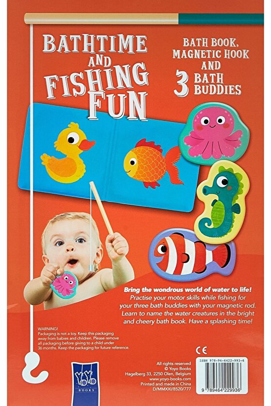 Bathtime & Fishing: Fun Mermaid | Bebek Banyo Kitabı