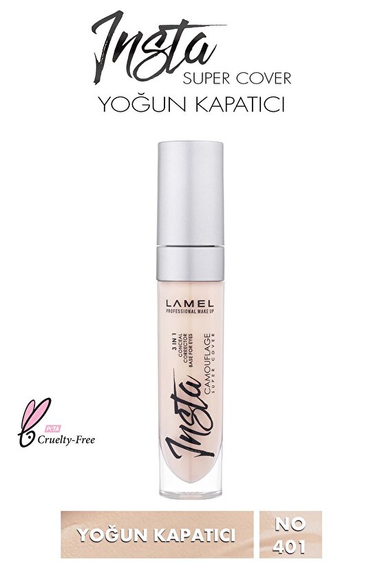 Lamel Insta Cover Yoğun Kapatıcı No 402 8 Ml