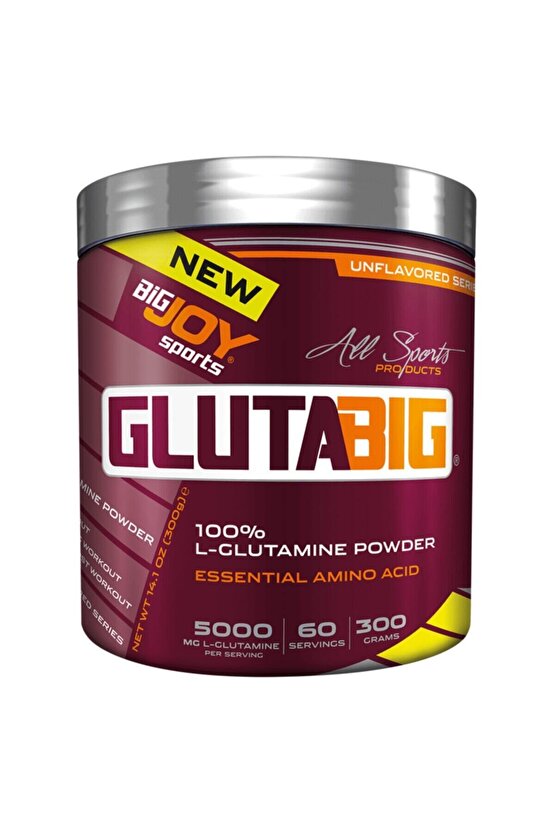 Bigjoy Sports Glutabig %100 Glutamine Powder 300 gr Aromasız