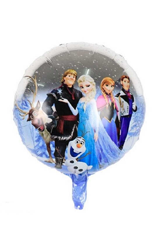 Frozen Elsa Karlar Ülkesi Balon Seti Frozen Konsept Frozen Elsa Doğum Günü Balon Buketi