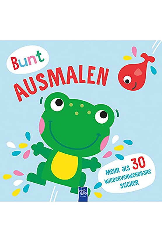 Bunt Ausmalen (cover Blau  Frosch)