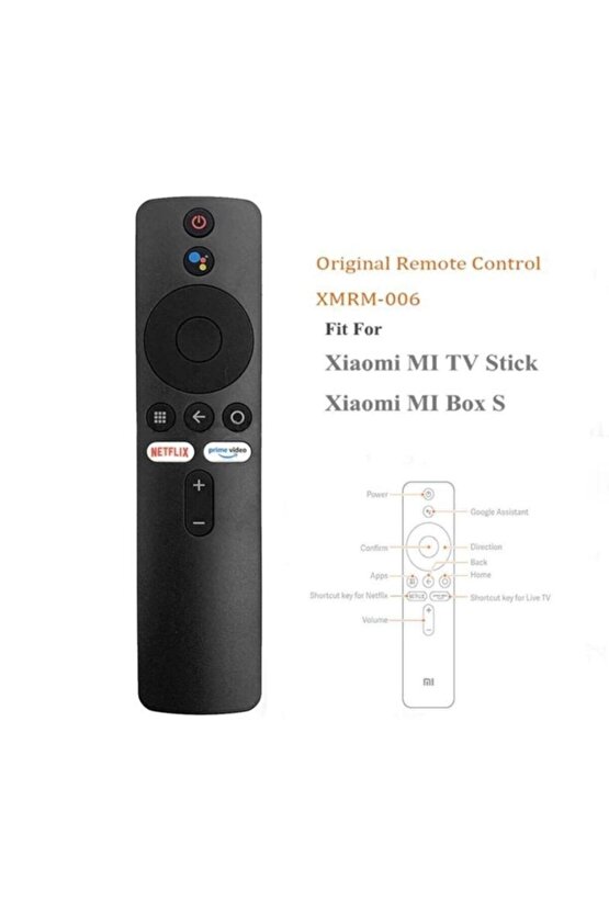 Xiaomi Mi Box Tv Stick Bluetooth Uzaktan Kumanda