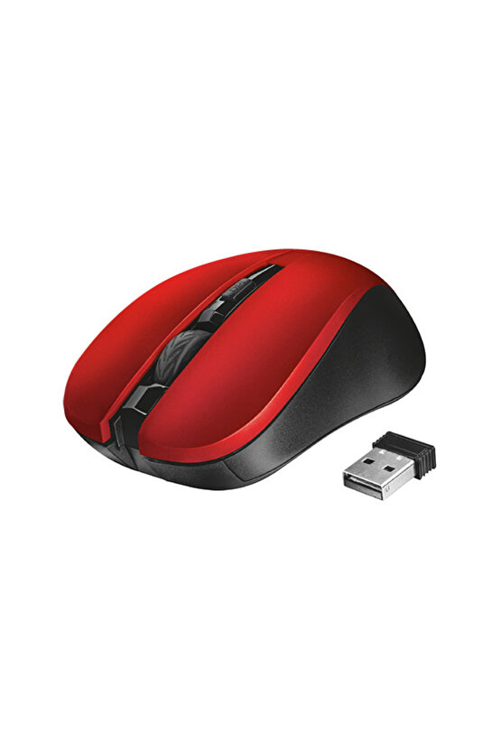 Mydo Silent Click Wireless Mouse Red 21871