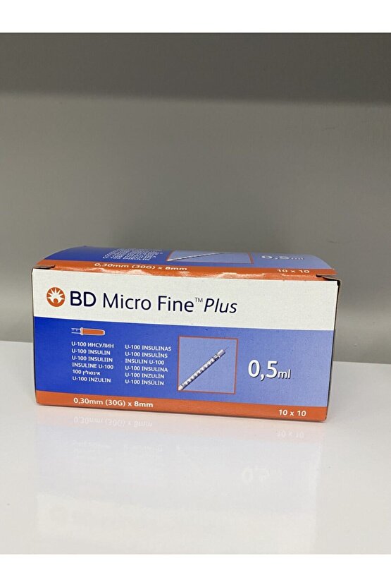 Bd Micro Fine Plus 0,5 ml Insülin Enjektörü