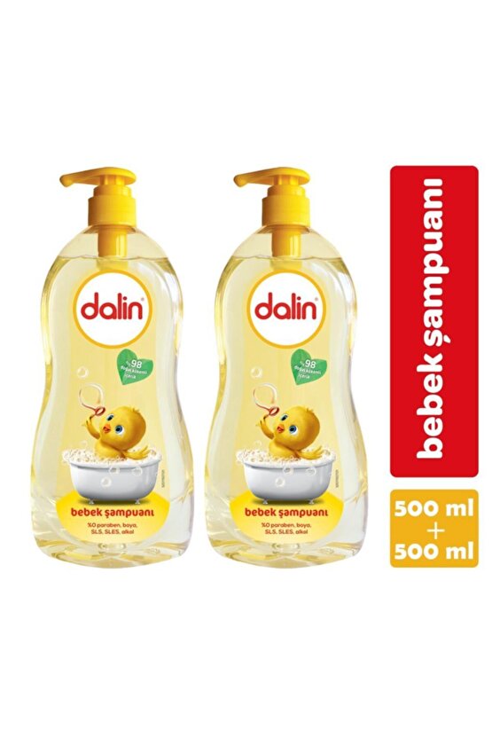 Klasik Bebek Şampuanı 500 Ml 2 Adet