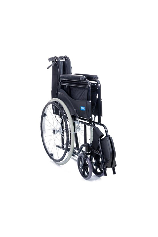 Dm809 Frenli Standart Tekerlekli Sandalye Siyah