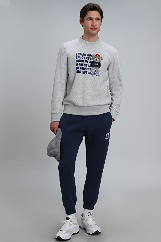 Bud Erkek Sweatshirt Gri