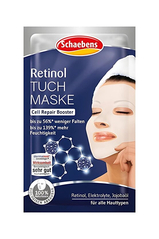 Schaebens Retinol Yenileyici Maske 2li