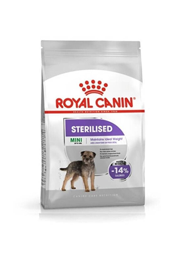 Mini Sterilised Küçük Irk Kısırlaştırılmış Köpek Maması 3 Kg