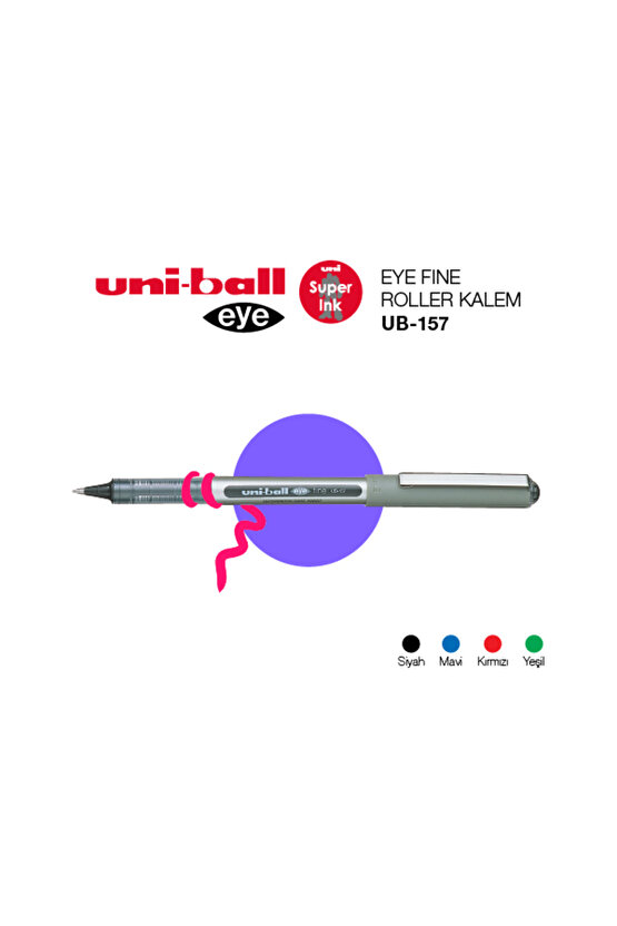 Unibal Ub 157 Fıne 0,7 Roller Kırmızı