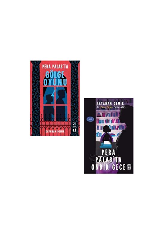 Pera Palasta Gölge Oyunu + Pera Palasta Onbir Gece 2 Kitap Set - Kayahan Demir