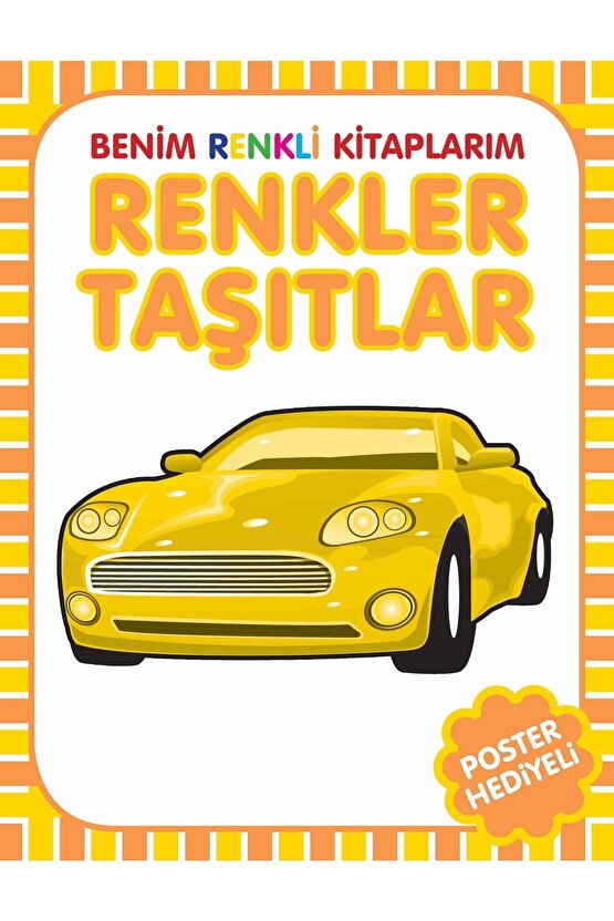 Benim Renkli Kitaplarım-hayvanlar, Meyveler-sebzeler Ve Renkler-taşıtlar Seti