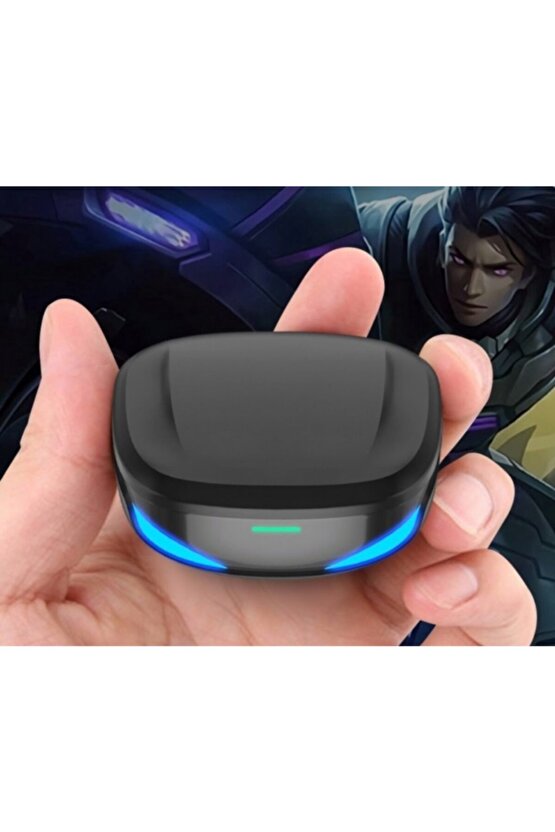Profesyonel Tws Oyuncu Kulaklığı Bluetooth 5.2 Kablosuz Işıklı Oyun Kulaklık