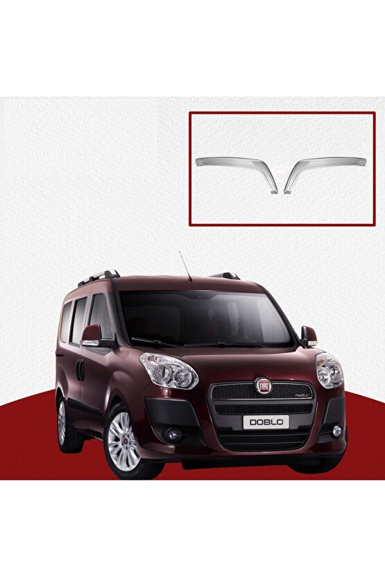 Unc Fiat Doblo Ön Tampon Kaşı 2010- Abs Krom