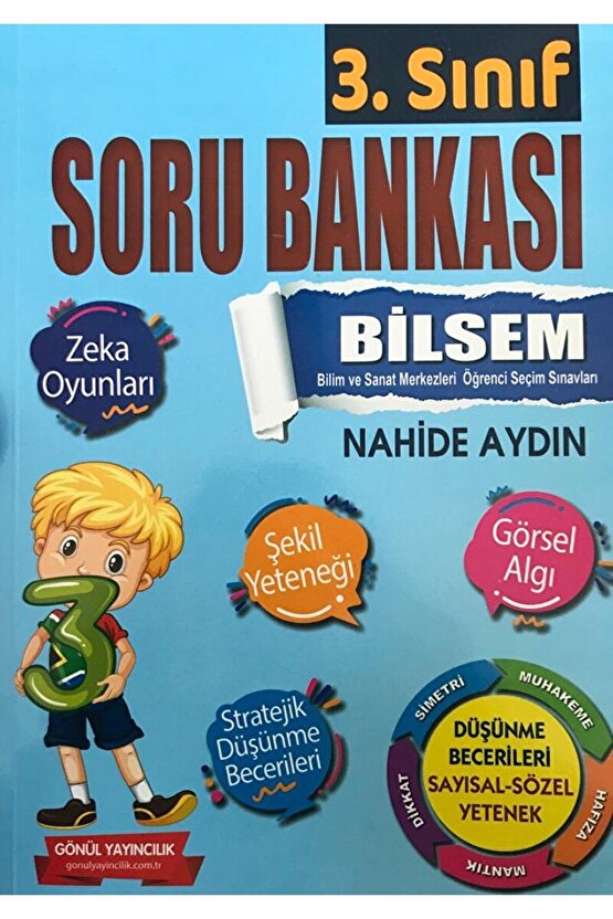 3. Sınıf Bilsem Soru Bankası  Nahide Aydın  Gönül Yayıncılık  9786258198065