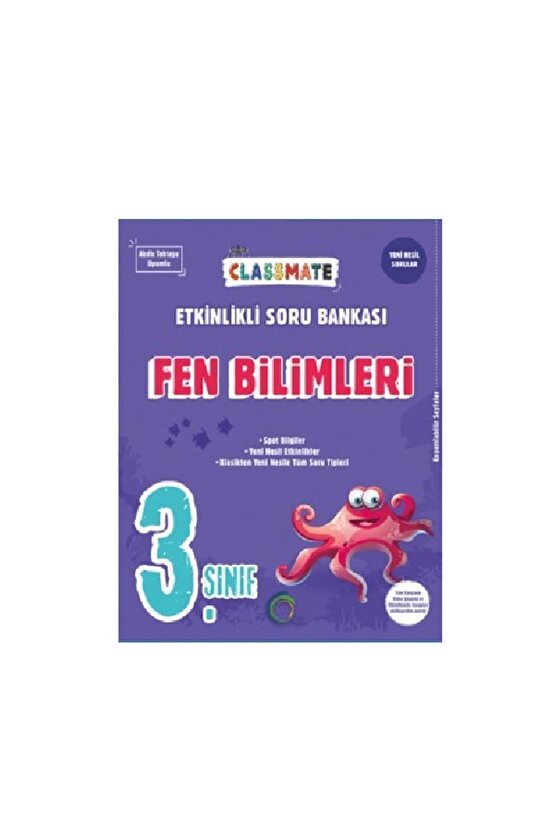 3. Sınıf Classmate Tüm Dersler Etkinlikli Soru Bankası Set + Paket Deneme Okyanus 2024