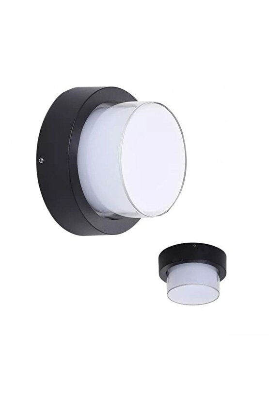 4200 Kelvin, 1000 Lümen, 12 Wat Led Aplik, Bahçe, Balkon, Banyo, Salon, İç ve Dış Mekan Led Armatür