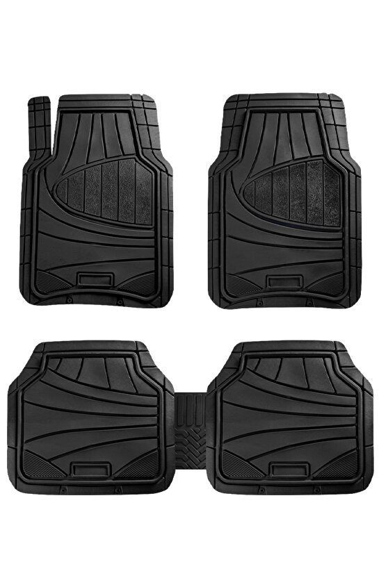 Ford Connect 2003-2014 Model Ve Sonrası Uyumlu Oto Paspas Star Plus (siyah)