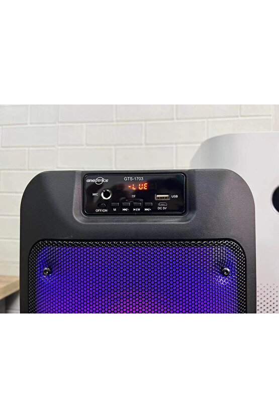 BLUETOOTH HOPARLÖR MİKROFONLU MEVLÜT PARTY SPEAKER OKUL SEMİNER TOPLANTI HOPARLÖRÜ