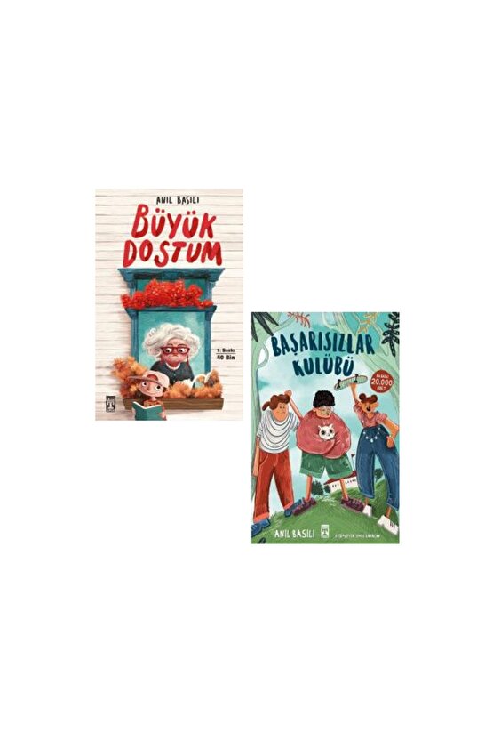 Anıl Basılı 2 Kitap Set - Büyük Dostum - Başarısızlar Kulübü