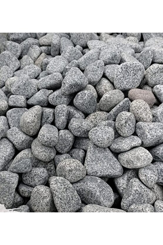 Dolamit Benekli - Granit 10 Kg 6-8 Cm Doğal Dekoratif Peyzaj Süs Taşı
