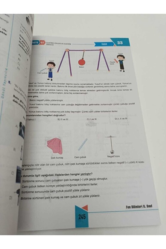 8. Sınıf Tüm Dersler Beceri Temelli Yeni Nesil Soru Bankası