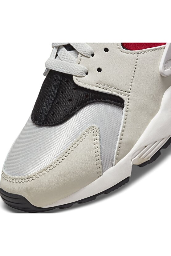 Air Huarache Sneaker Unisex Gerçek Deri Tekstil Beyaz Spor Ayakkabı