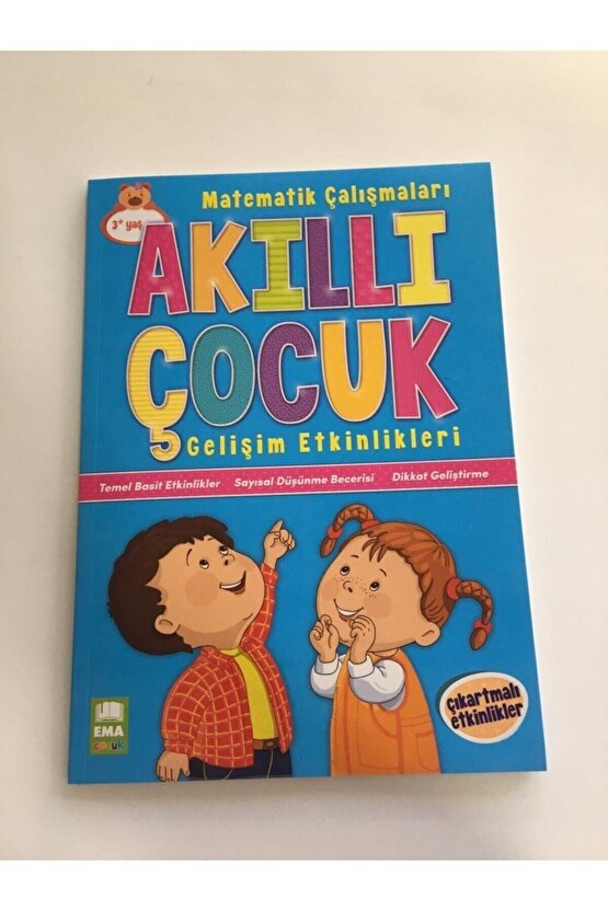 Matematik Çalışmaları  Akıllı Çocuk Gelişim Etkinlikleri - Ema Çocuk Yayınları