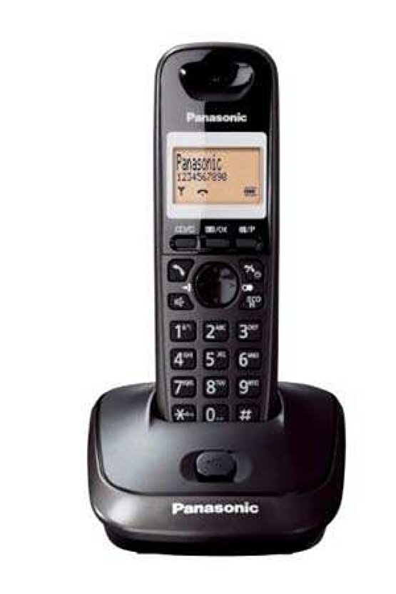 Kx-tg2511 Siyah Telsiz Dect Telefon 50 Rehber Handsfree