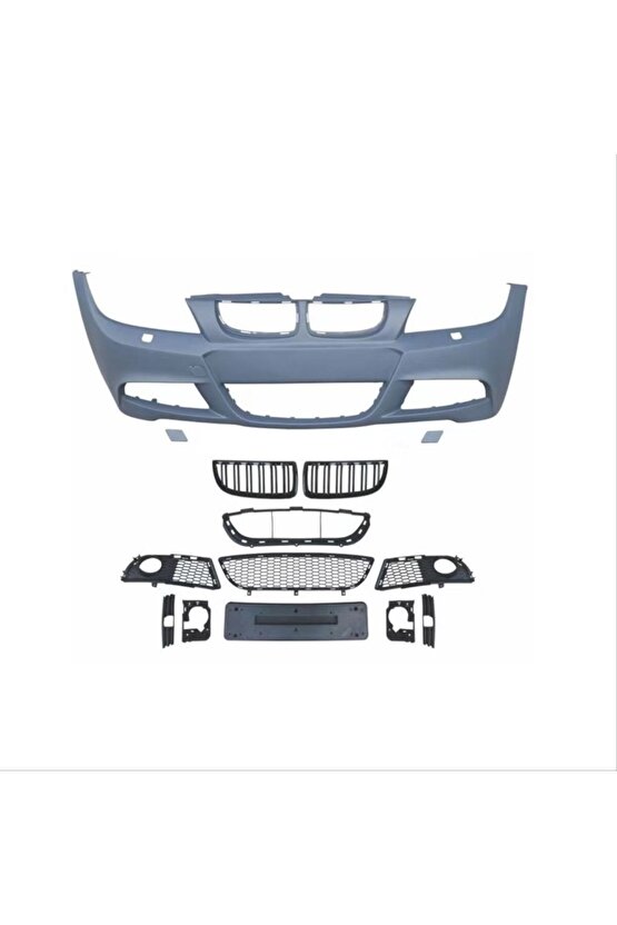 Bmw E90 Lci Mtech Ön Tampon Ve Panjur Seti 2009  2012