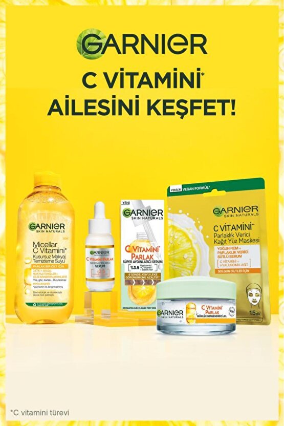 C Vitamini Parlak Günlük Nemlendirici Jel 50ml