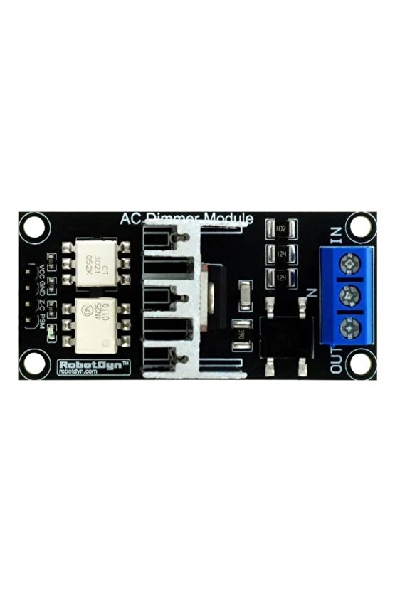 Arduino uyumlu 2 Kanal AC Dimmer Modül, 1 Kanal, 3.3V5V
