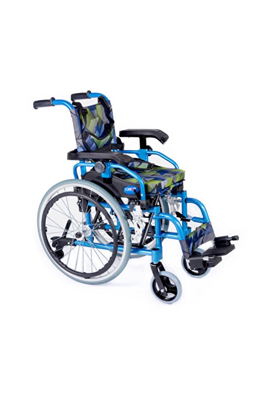 Alüminyum Pediatrik Özellikli Tekerlekli Sandalye