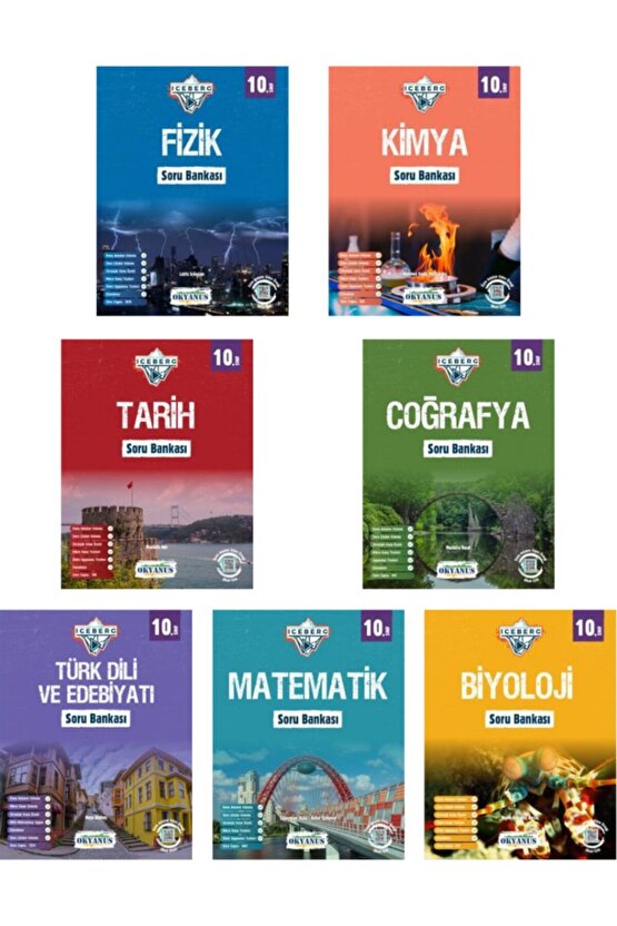 10. Sınıf Iceberg Soru Bankası Tam Set