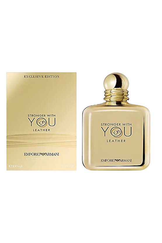 Emporio Armani Stronger With You Leather EDP 100 ml Erkek Parfüm