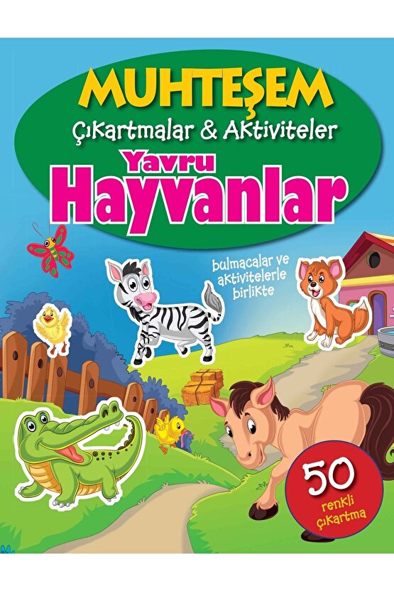 Muhteşem Çıkartmalar Serisi 7 Kitap Seti