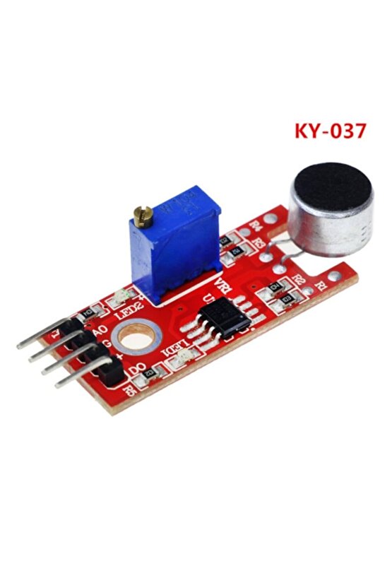 Arduino Ky-037 Ses Sensör Kartı Algılama Modülü